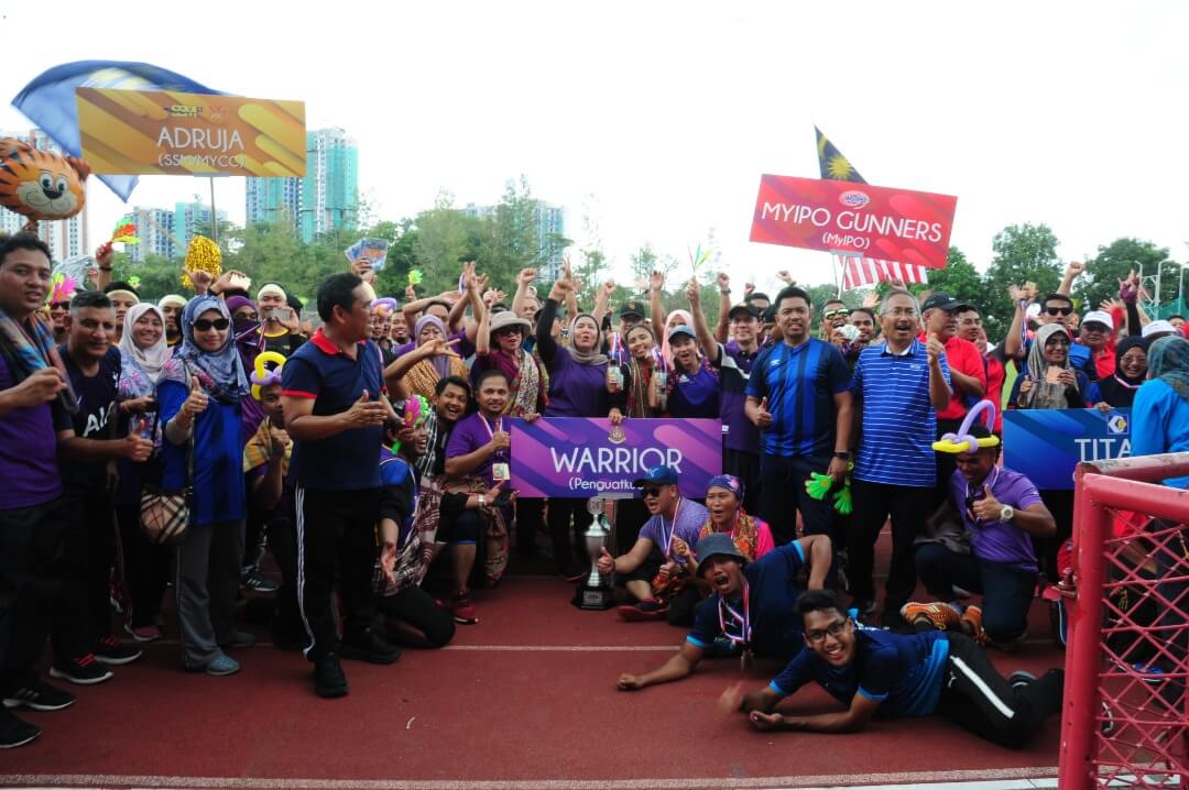THE WARRIOR JUARA KESELURUHAN SUKAN KPDNHEP